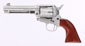 Taylor's & Company Cattleman White Floral Engrave 45 Colt