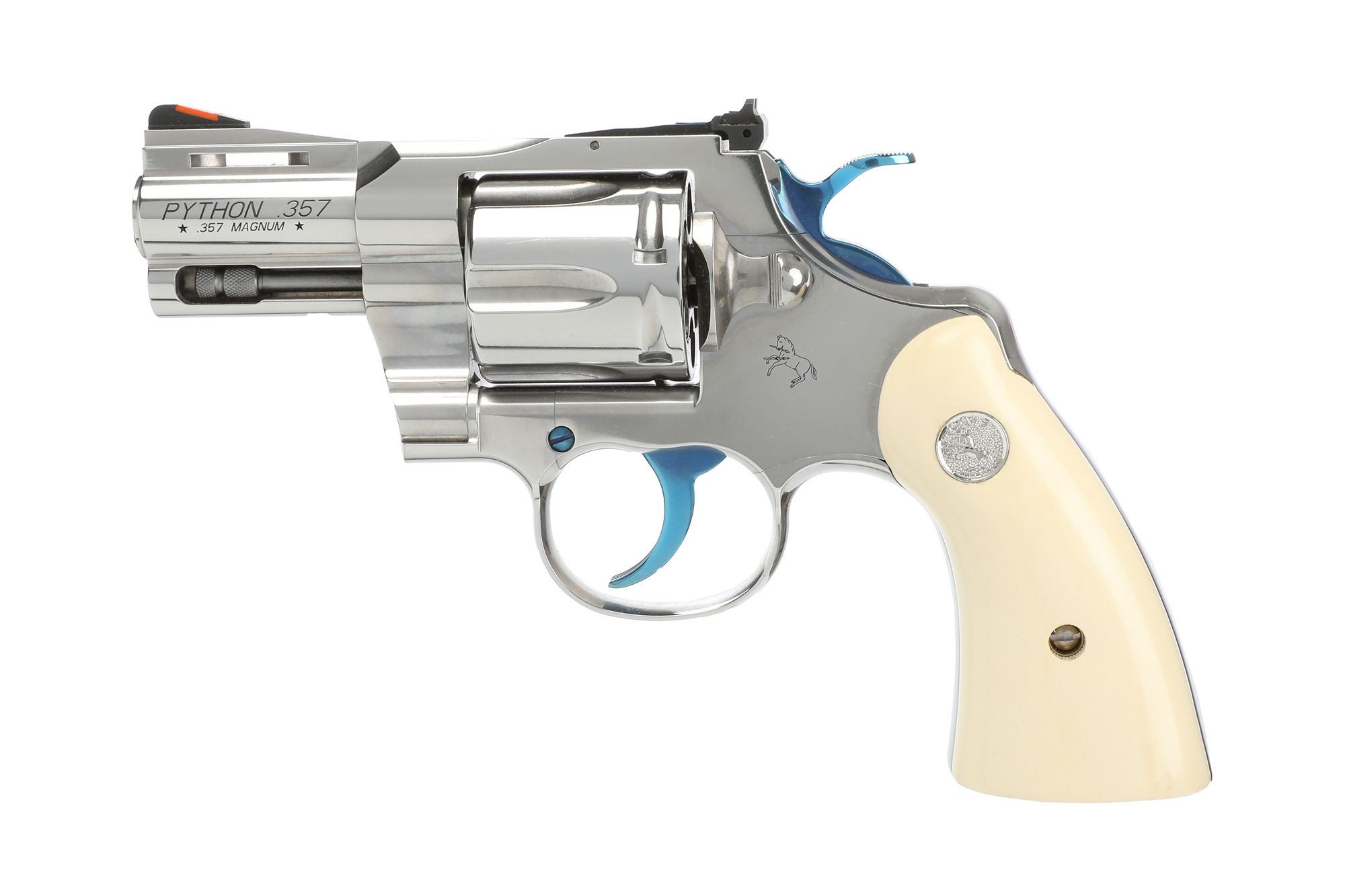 PYTHON 357MAG 2.5" HOLLY GRIPS