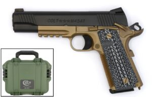 CQB GOV CUST 45ACP BLK/FDE 5"