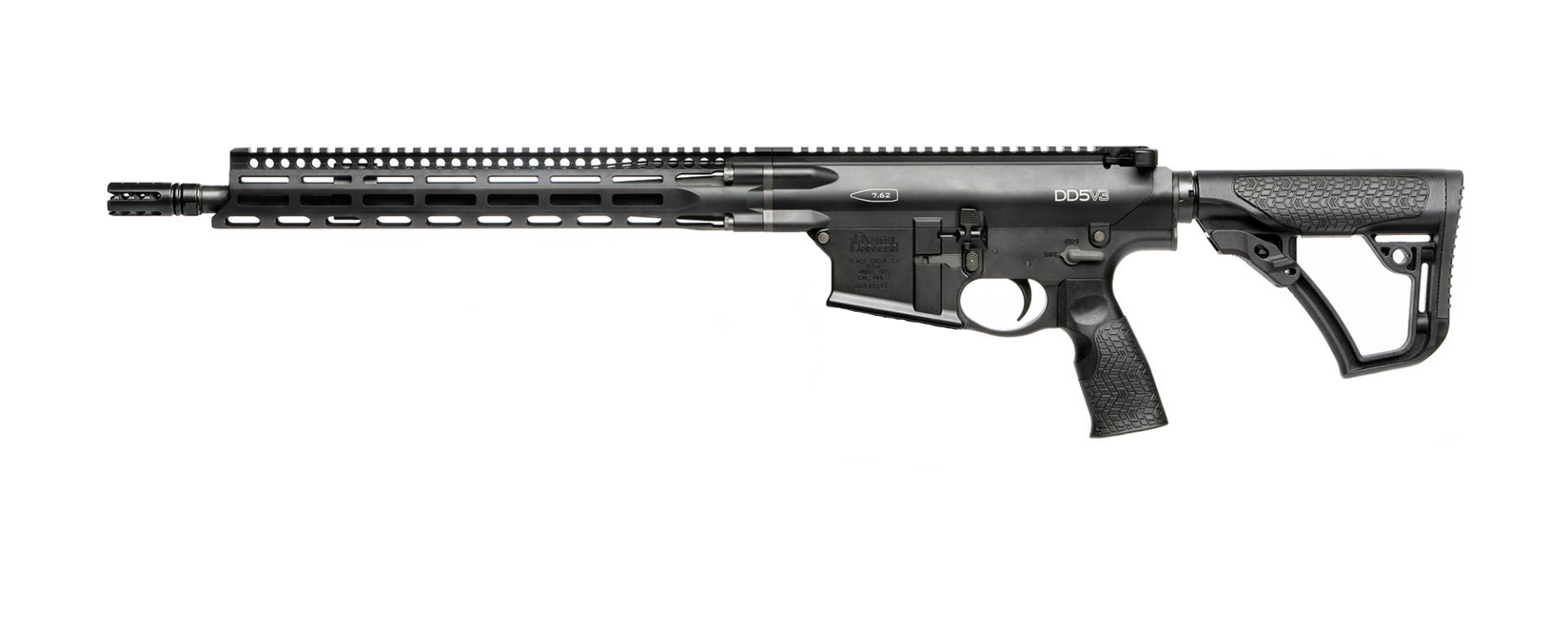 DD5 V3 308WIN 16" BLK NO MAG