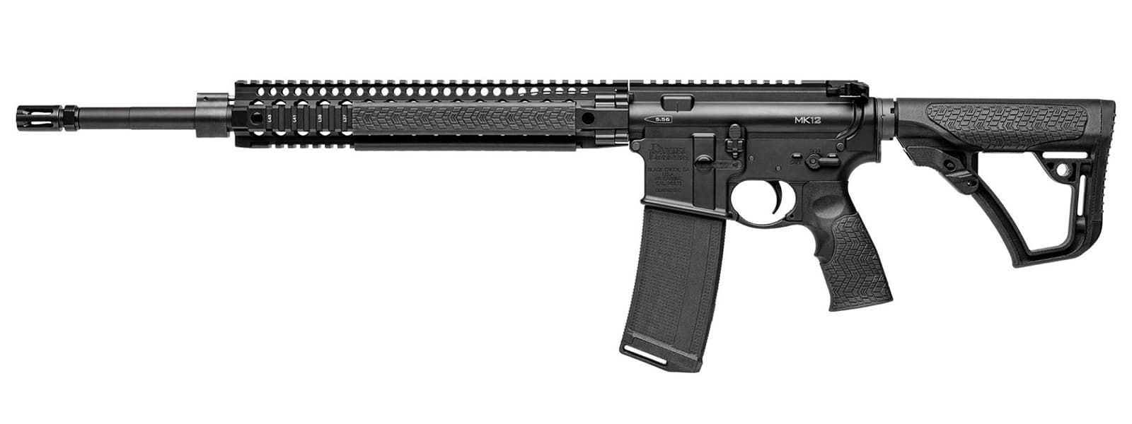DDM4 MK12 5.56MM BLK 18" RAIL