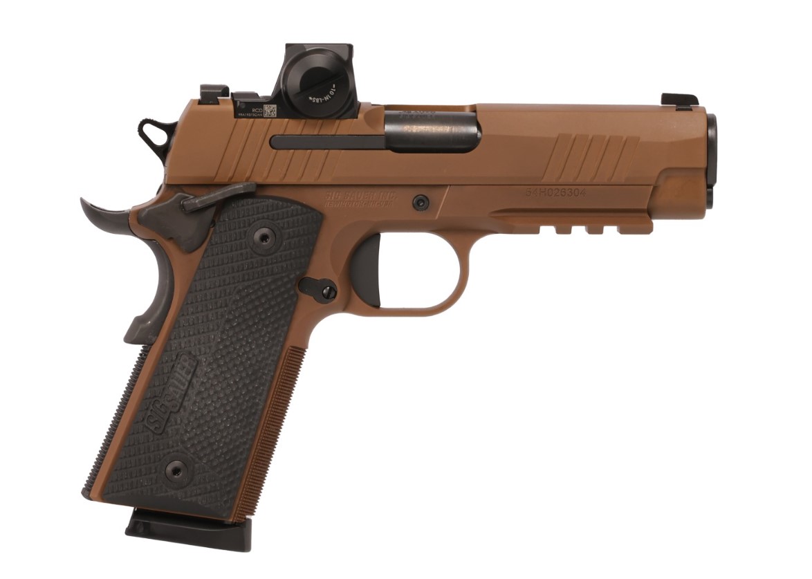 1911X CARRY 45ACP COY/BLK RX