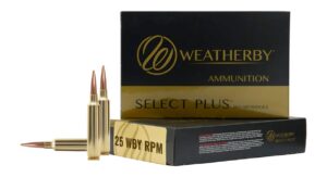 Weatherby 25WBY RPM 133GR BERGER EH