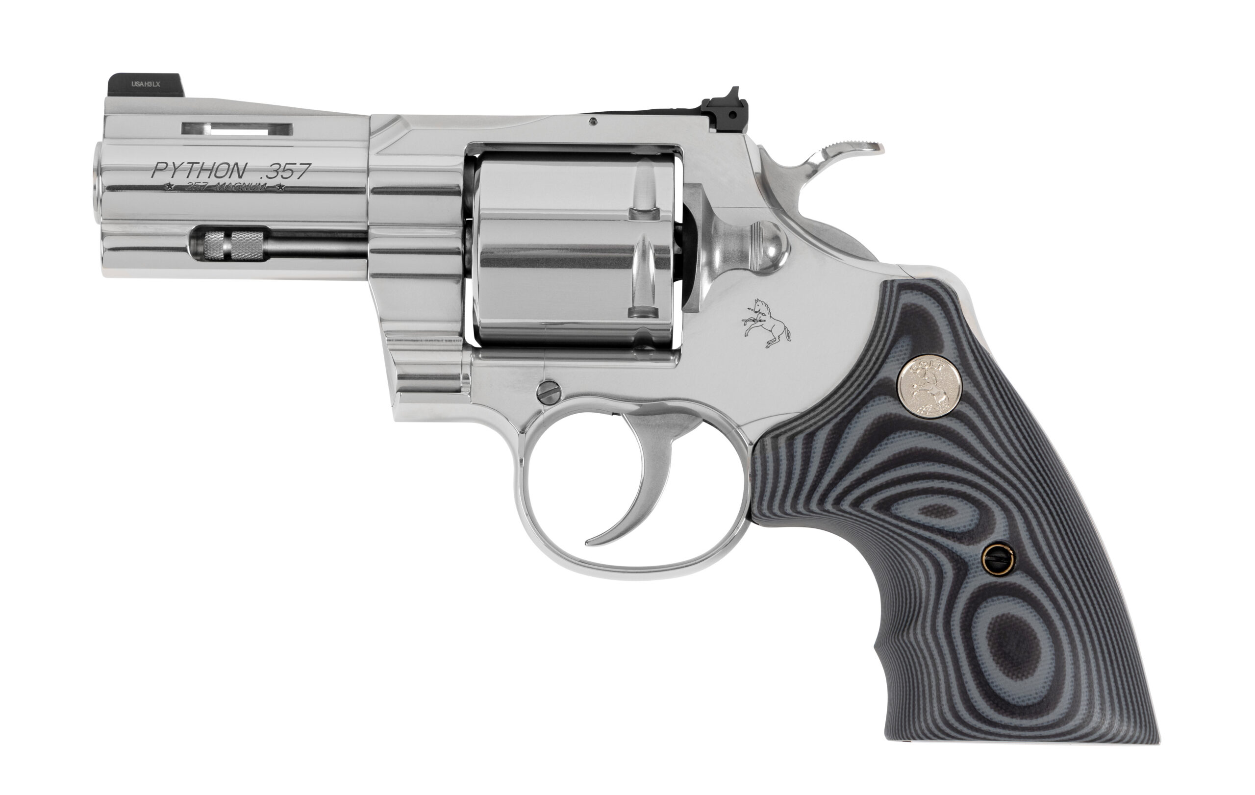 Colt PYTHON CBT 357MAG SS 3" 6RD NS